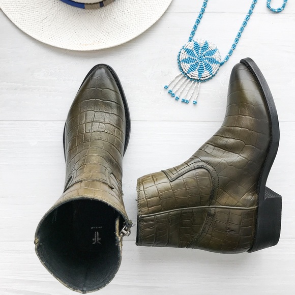 frye sacha chelsea western boots
